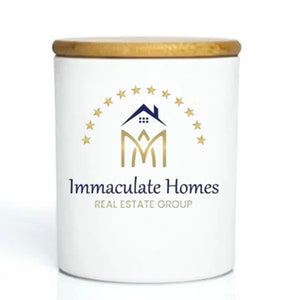 Personalized Candles made by us, with your logo!