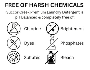 Free of harsh chemicals 