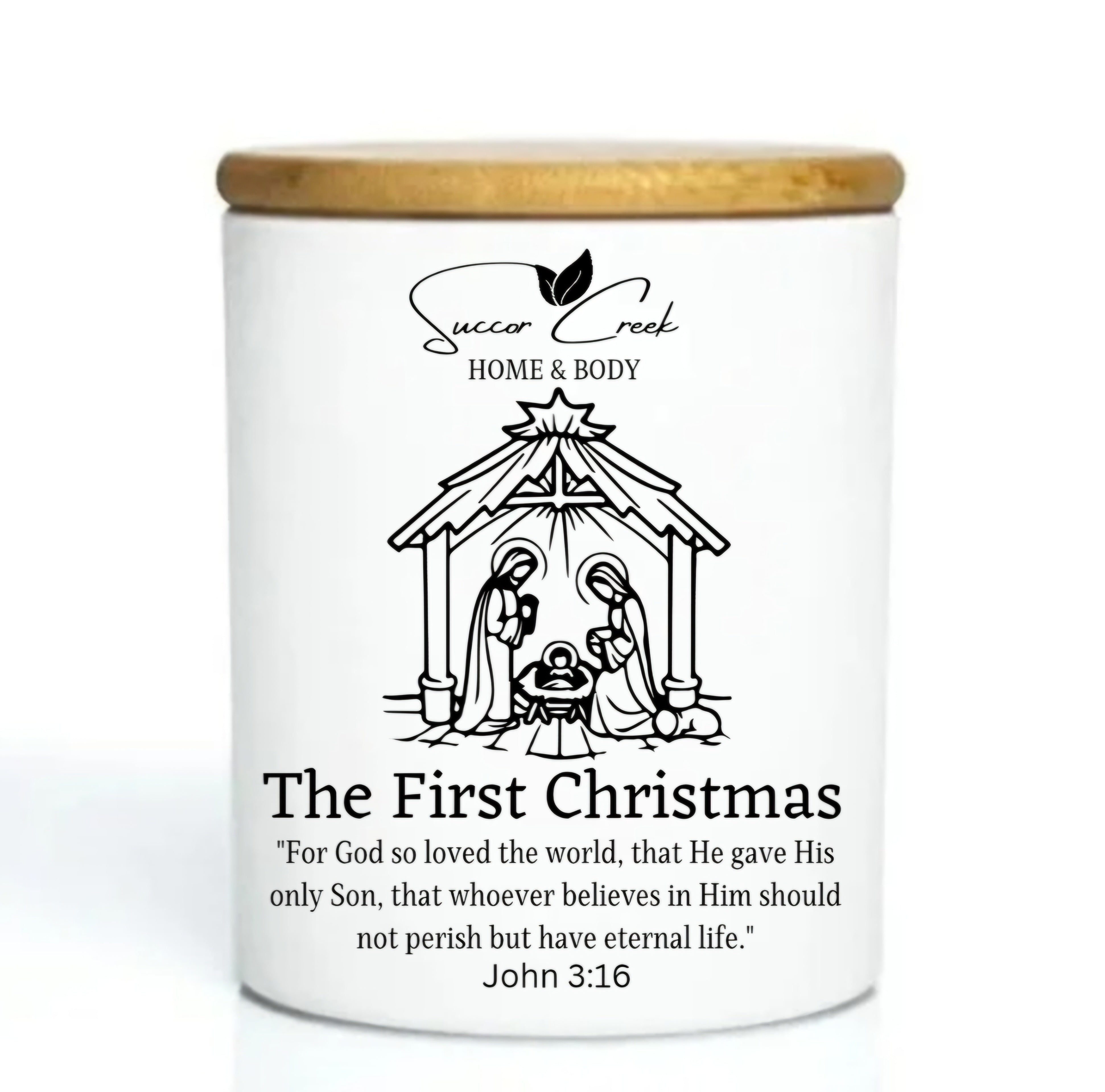 Limited Edition: Nativity Coconut Wax Candles