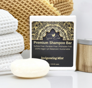 Invigorating Mint Shampoo Bars™: Natural Organic Non-Toxic Vegan Sulfate-Free