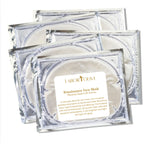 Load image into Gallery viewer, Picture of 5 face mask packages with white label and gold text that says, &quot;Renaissance Face Mask. Placenta stemcell actives.&quot;
