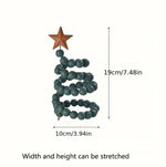 Load image into Gallery viewer, Wooden Beads Christmas Tree Accents
