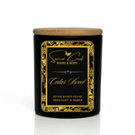 Load image into Gallery viewer, Black &amp; Gold Signature Coconut Wax Candle Collection, Proven Non-Toxic Organic Vegan 12oz
